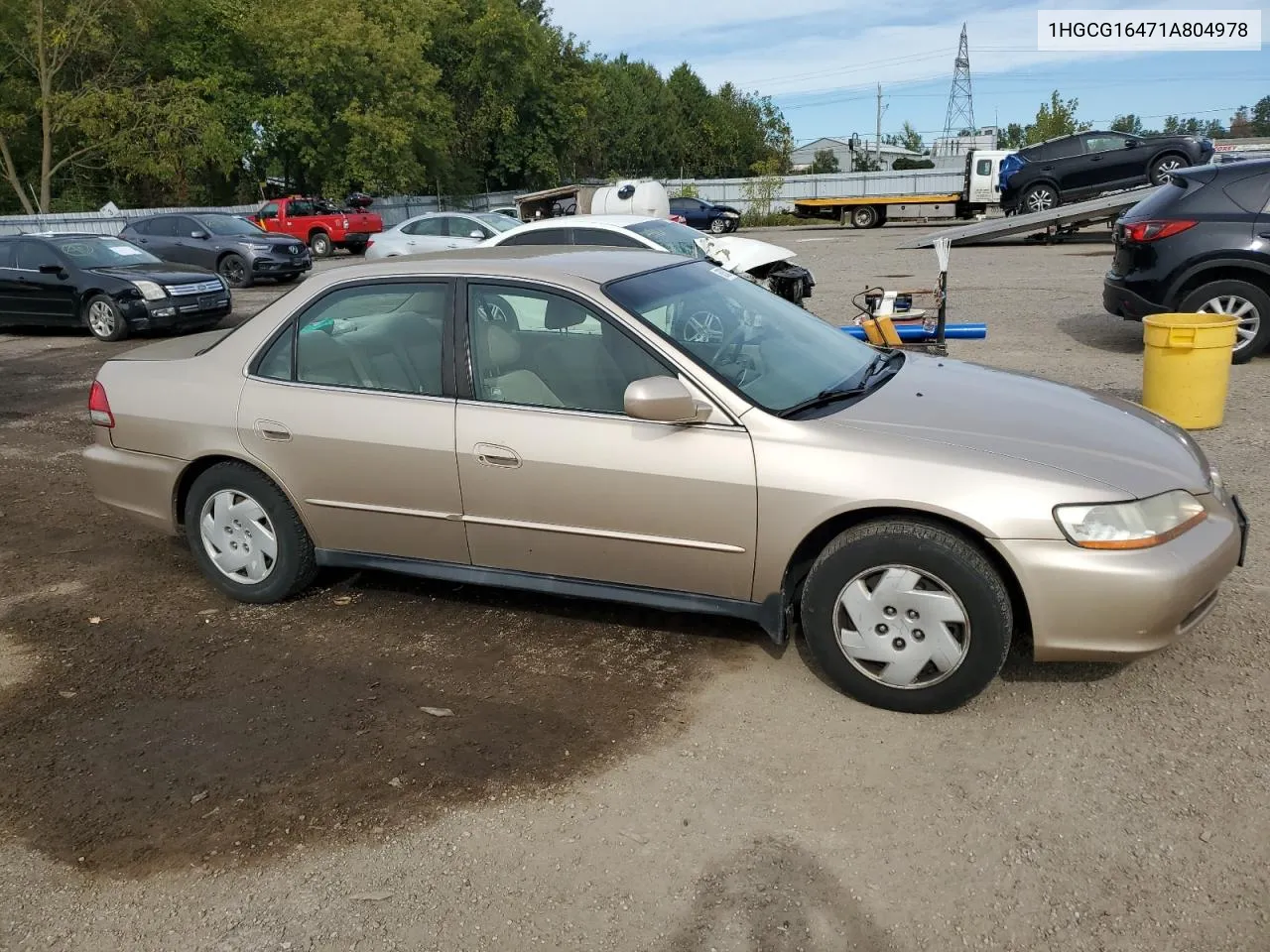 1HGCG16471A804978 2001 Honda Accord Lx