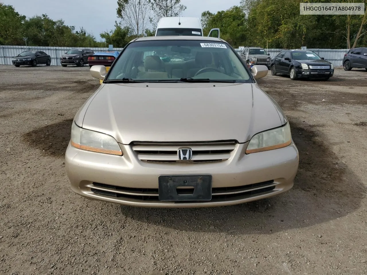 1HGCG16471A804978 2001 Honda Accord Lx