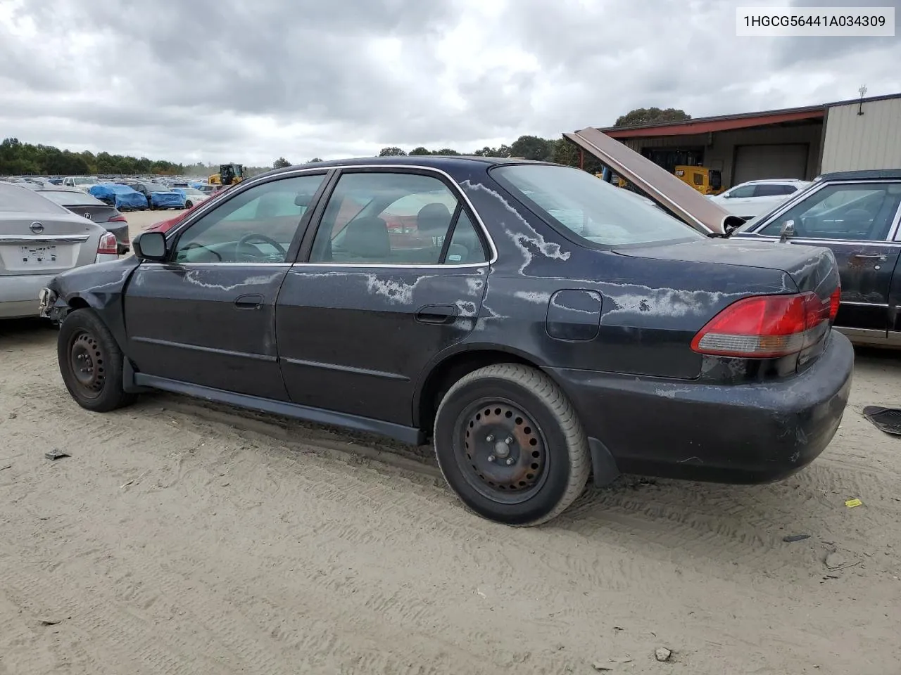 1HGCG56441A034309 2001 Honda Accord Lx