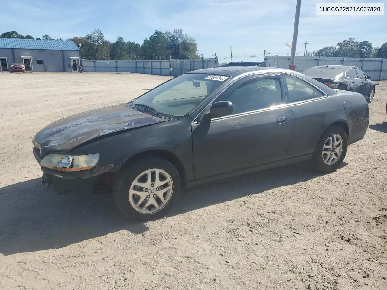 1HGCG22521A007820 2001 Honda Accord Ex