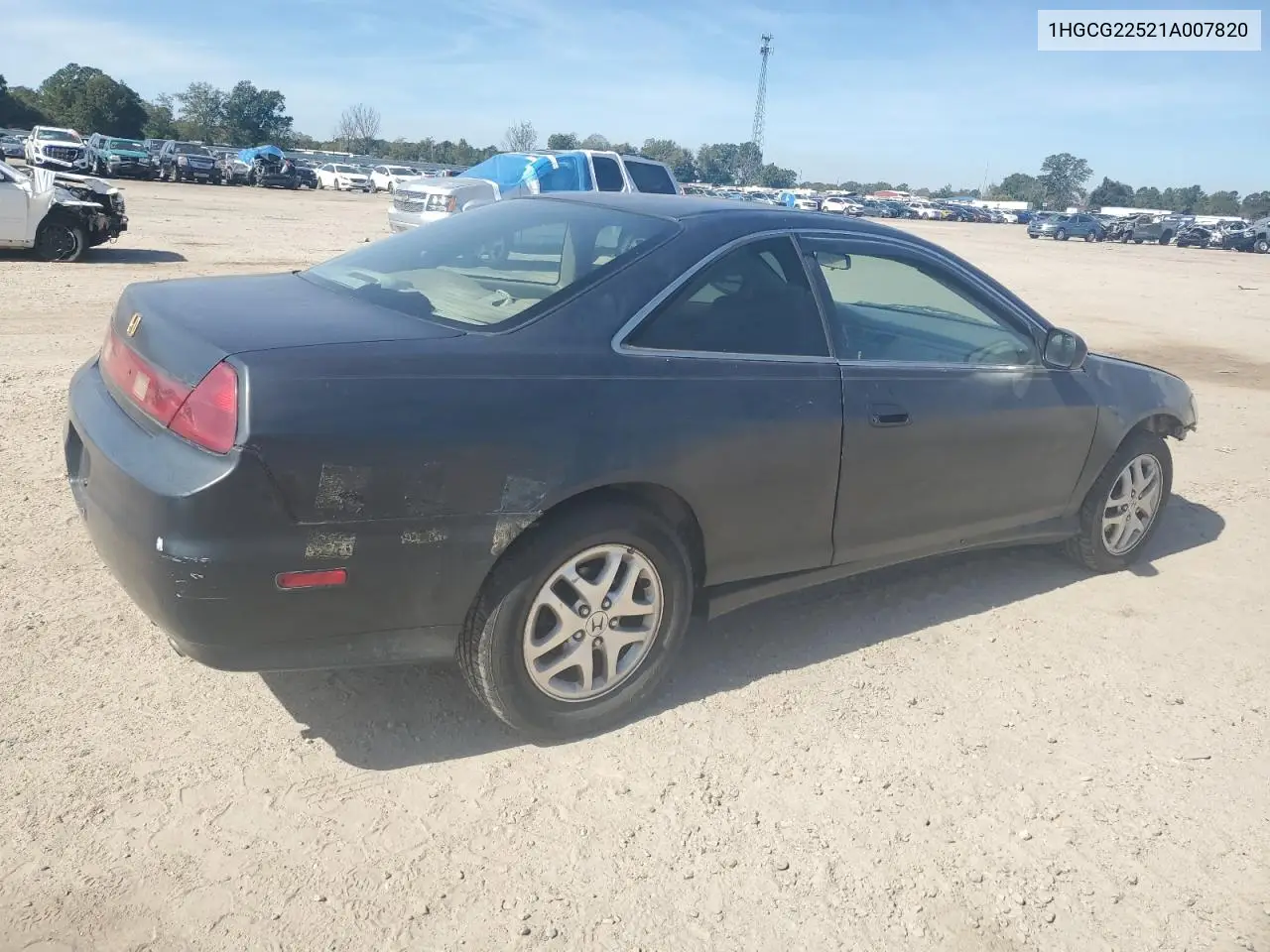 1HGCG22521A007820 2001 Honda Accord Ex