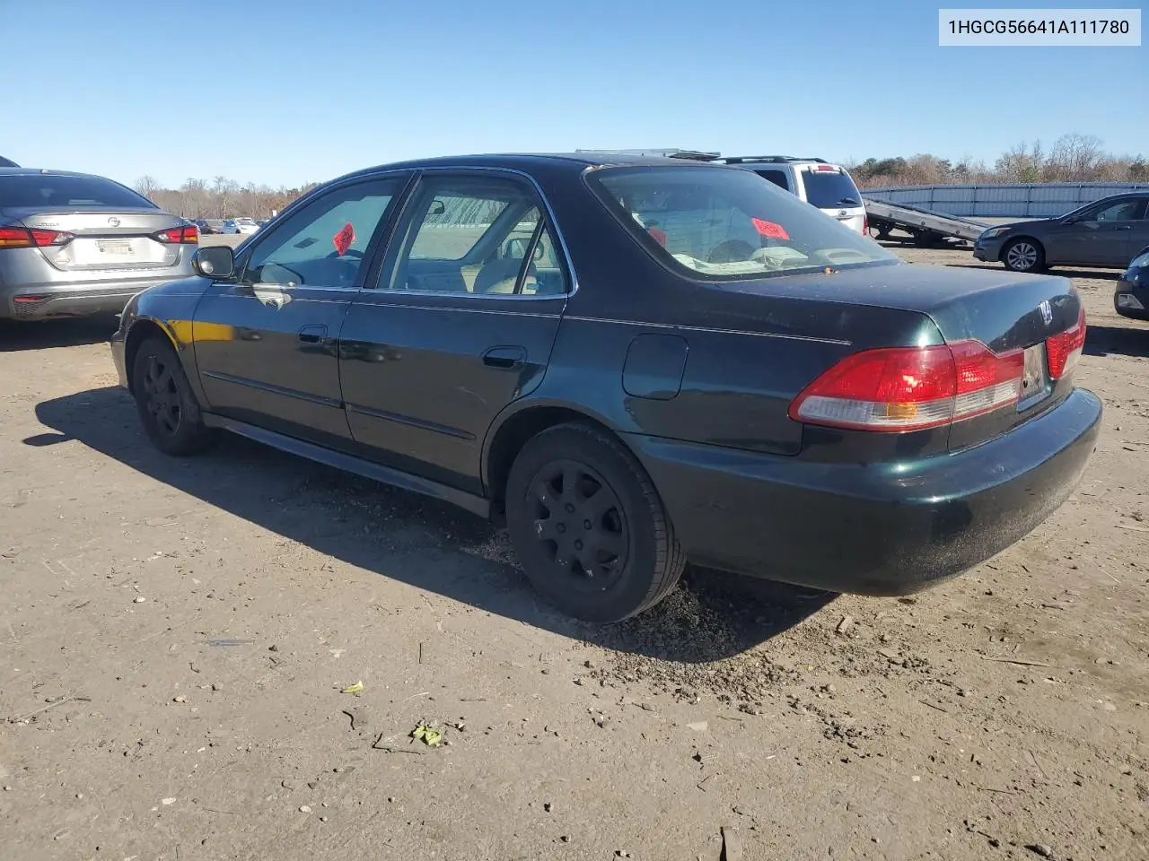 1HGCG56641A111780 2001 Honda Accord Ex