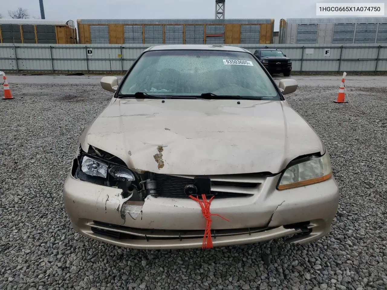1HGCG665X1A074750 2001 Honda Accord Lx