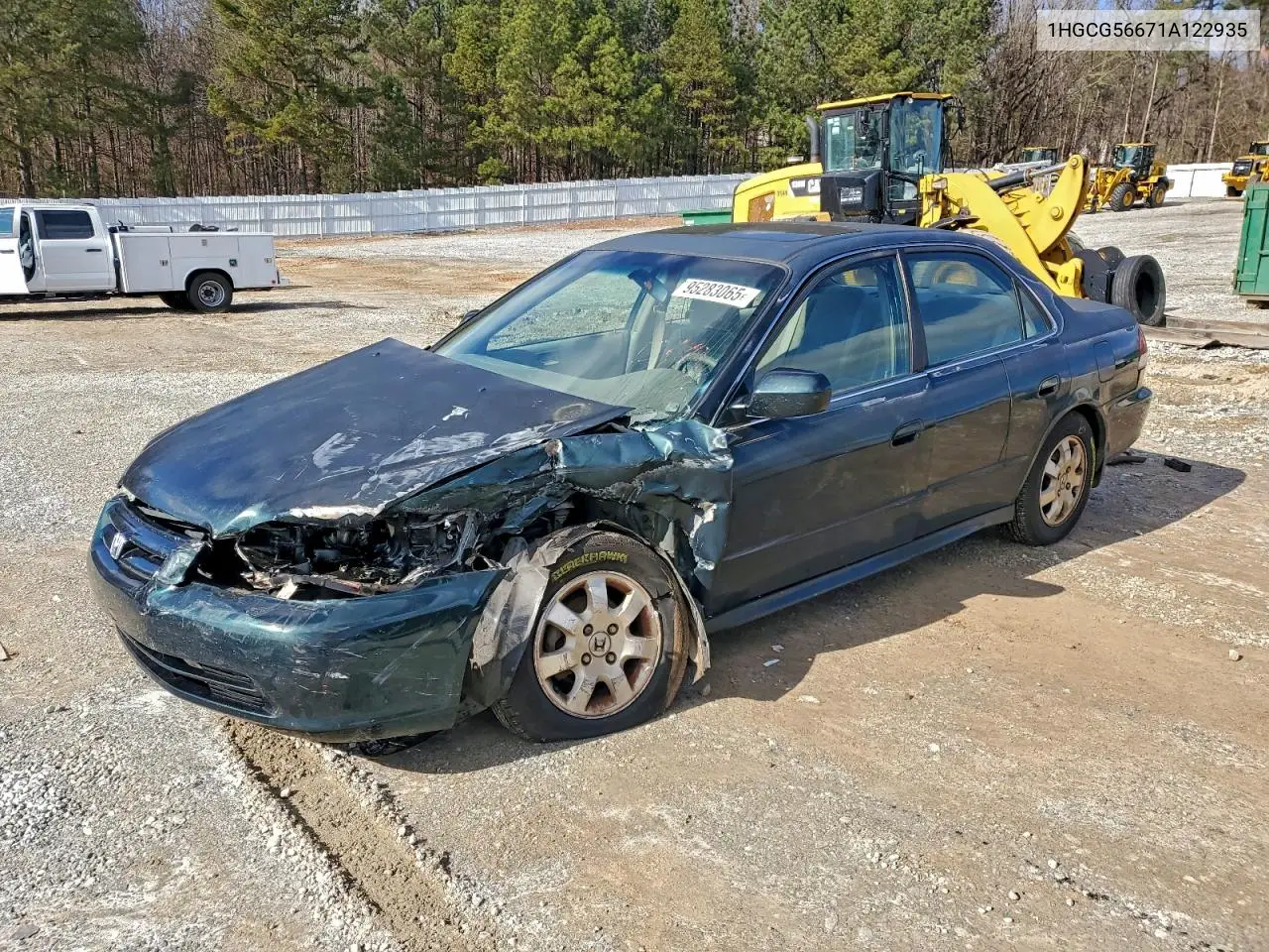 1HGCG56671A122935 2001 Honda Accord Ex