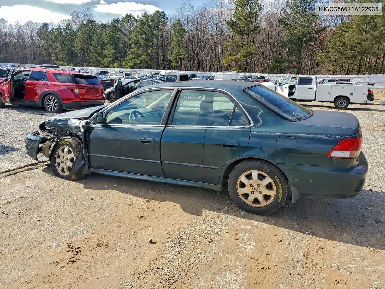 1HGCG56671A122935 2001 Honda Accord Ex