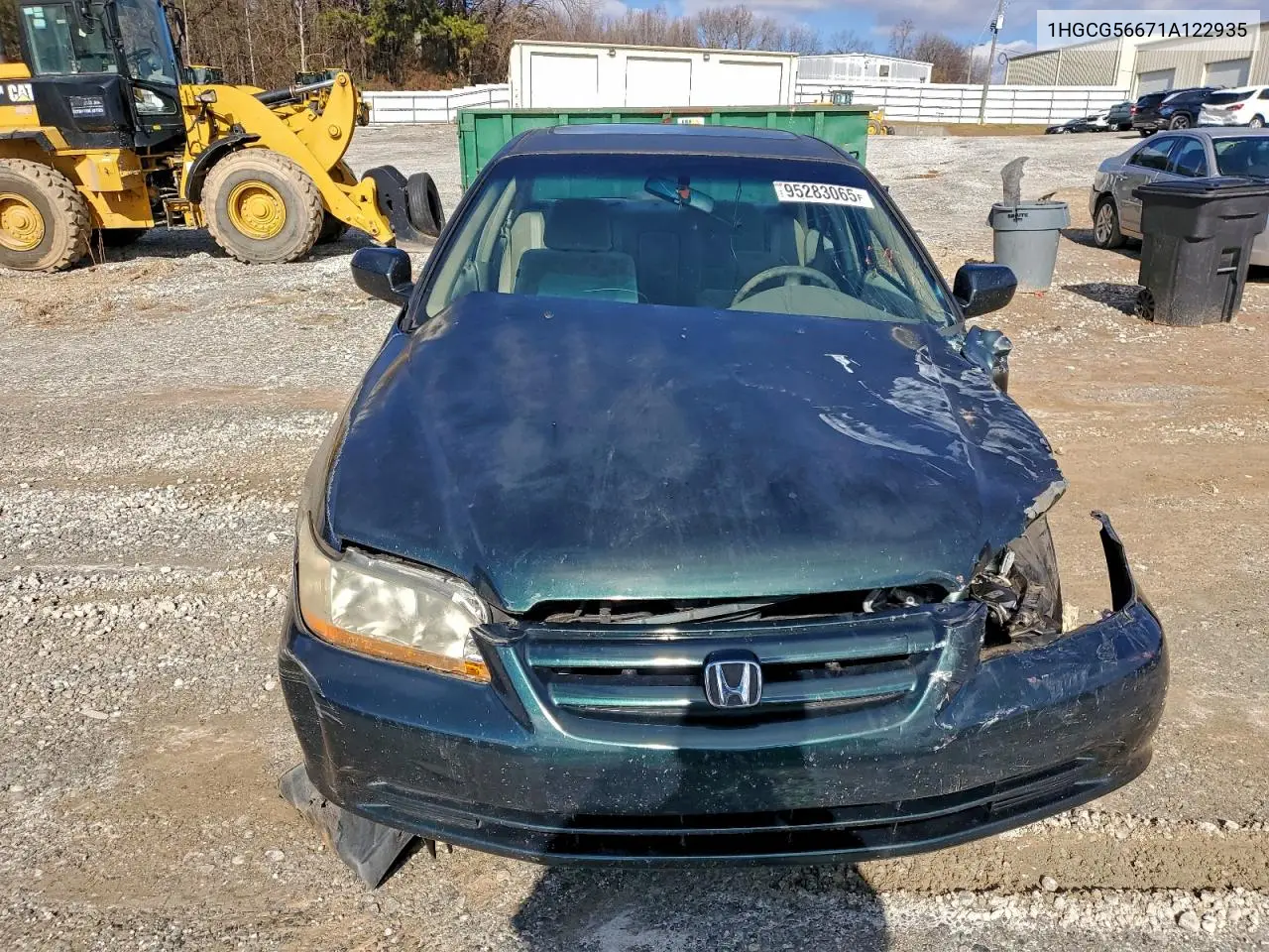 1HGCG56671A122935 2001 Honda Accord Ex