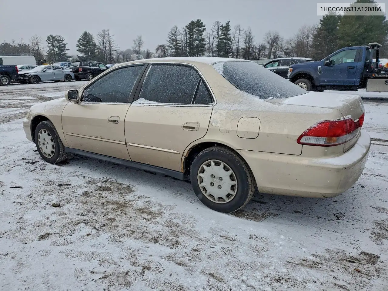 1HGCG66531A120886 2001 Honda Accord Lx