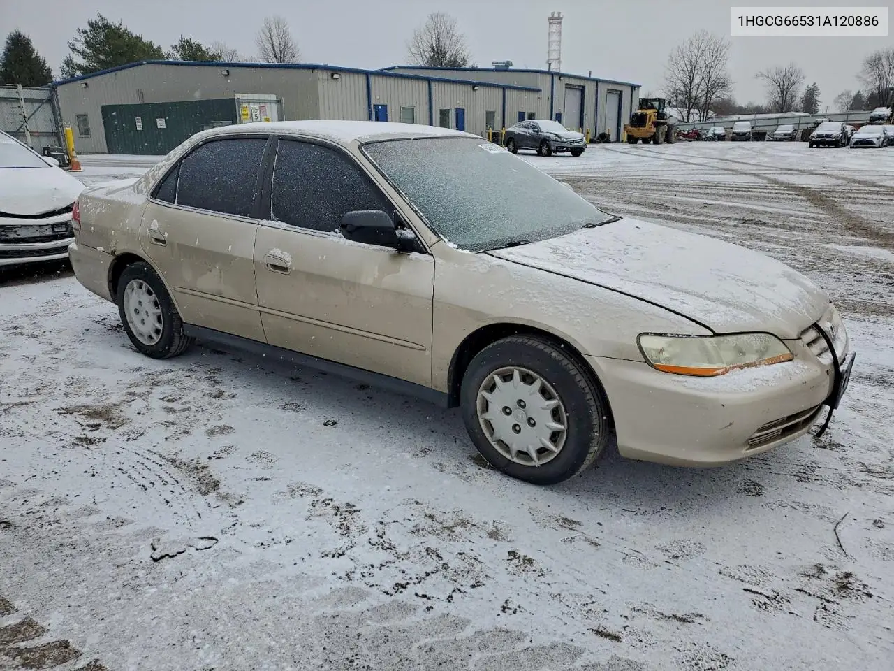 1HGCG66531A120886 2001 Honda Accord Lx
