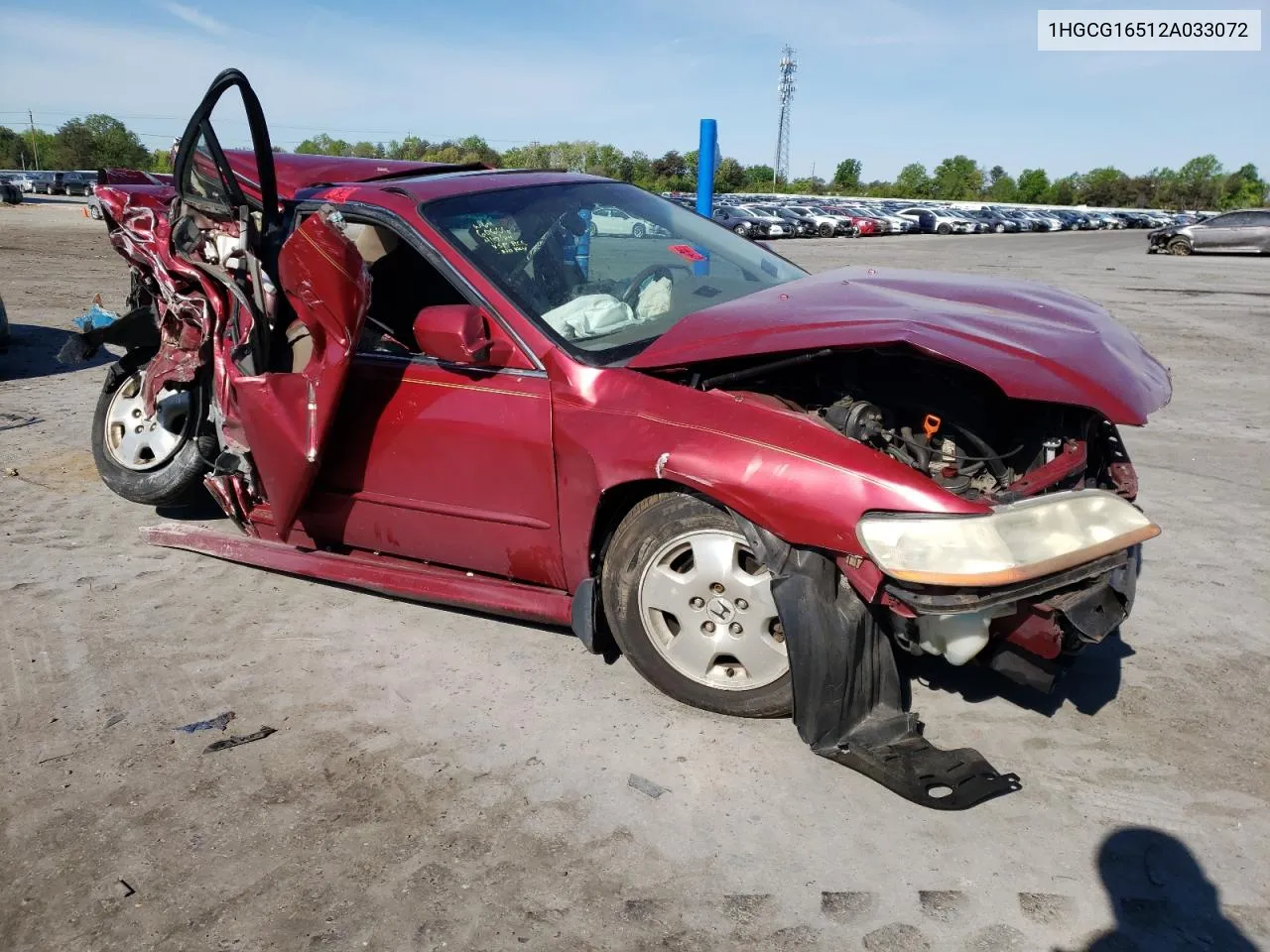 1HGCG16512A033072 2002 Honda Accord Ex