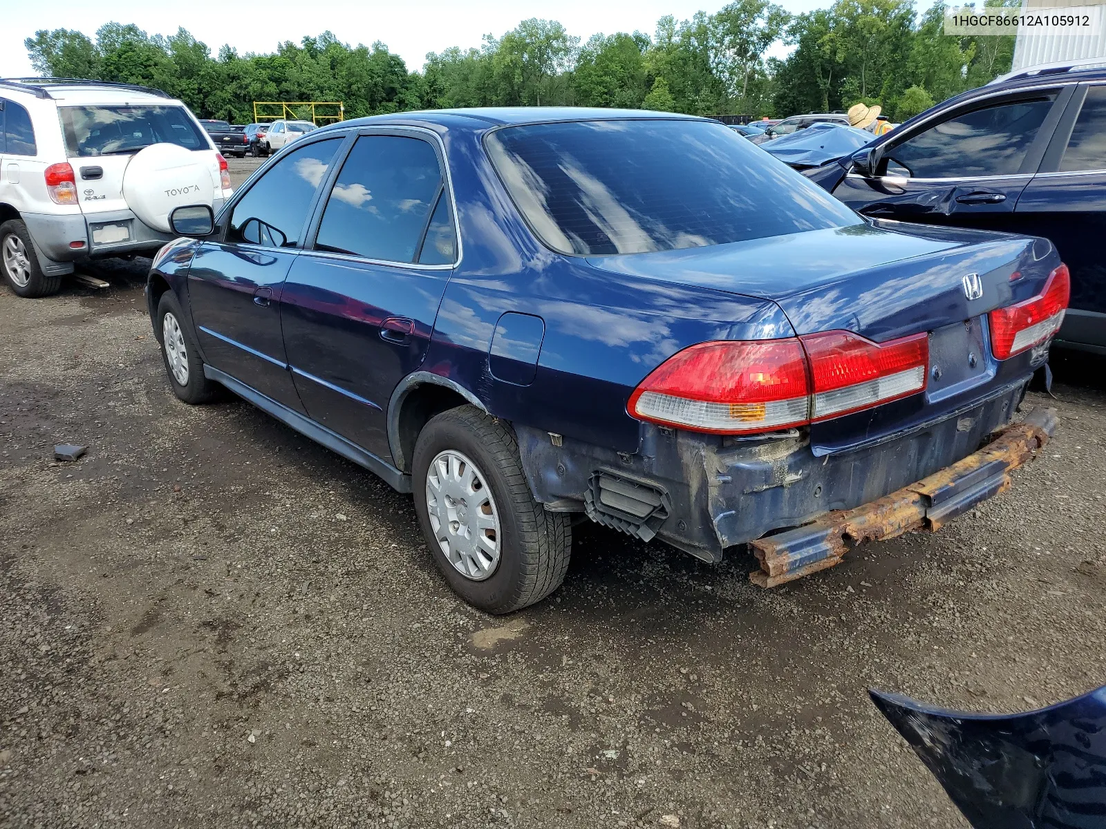 2002 Honda Accord Value VIN: 1HGCF86612A105912 Lot: 63773314