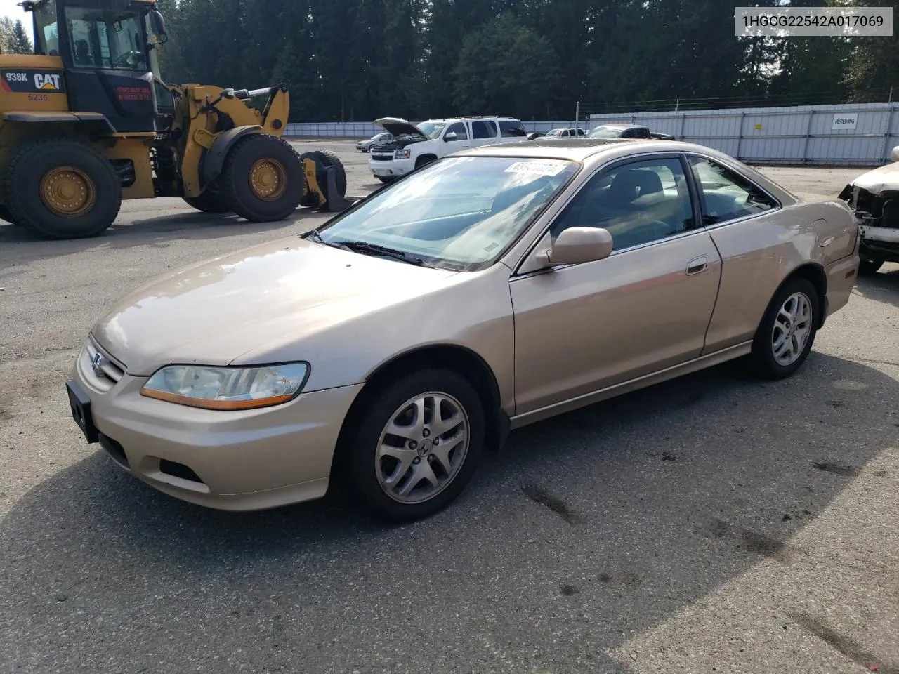 2002 Honda Accord Ex VIN: 1HGCG22542A017069 Lot: 69985824