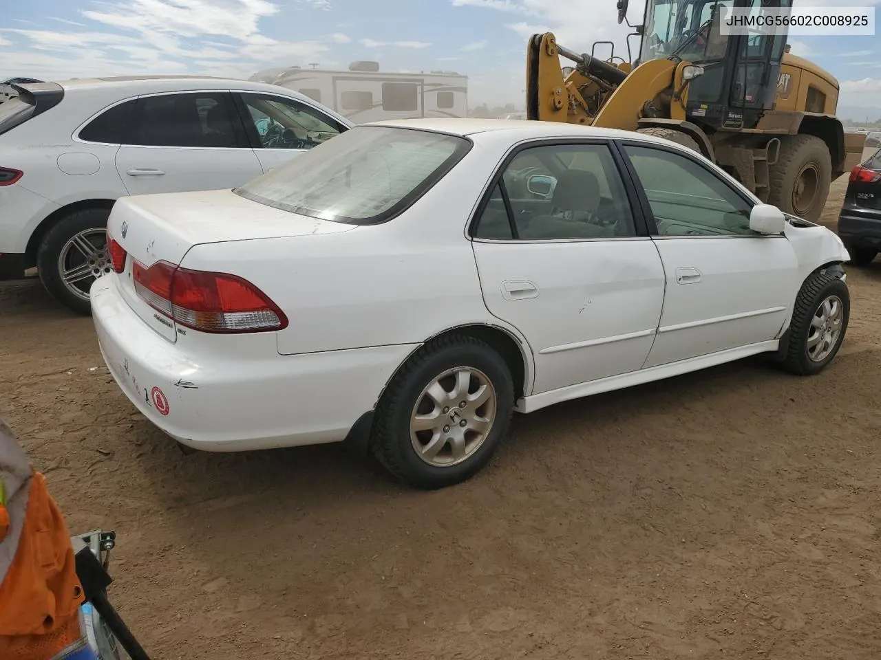 2002 Honda Accord Ex VIN: JHMCG56602C008925 Lot: 71844624