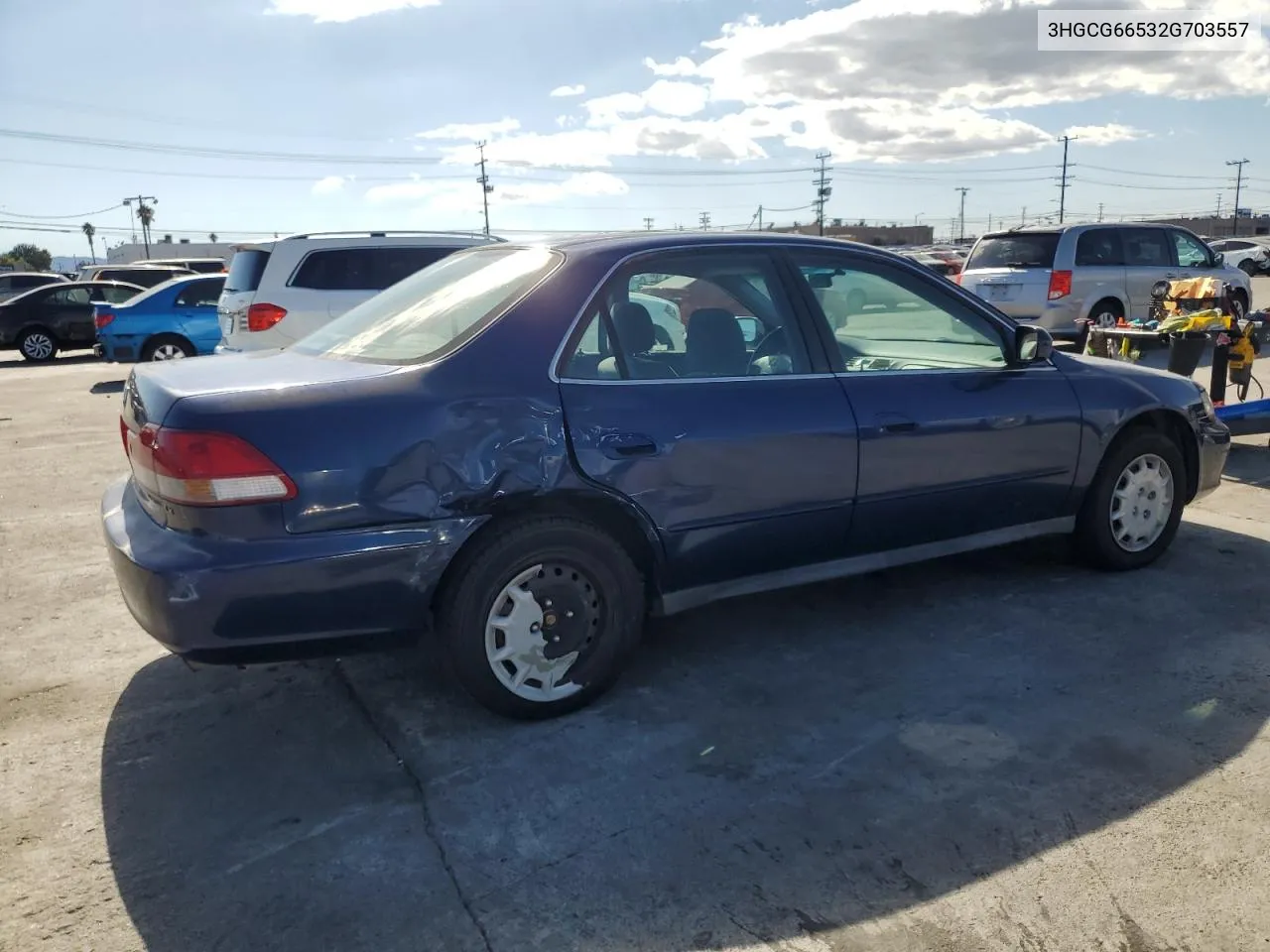 2002 Honda Accord Lx VIN: 3HGCG66532G703557 Lot: 71857934