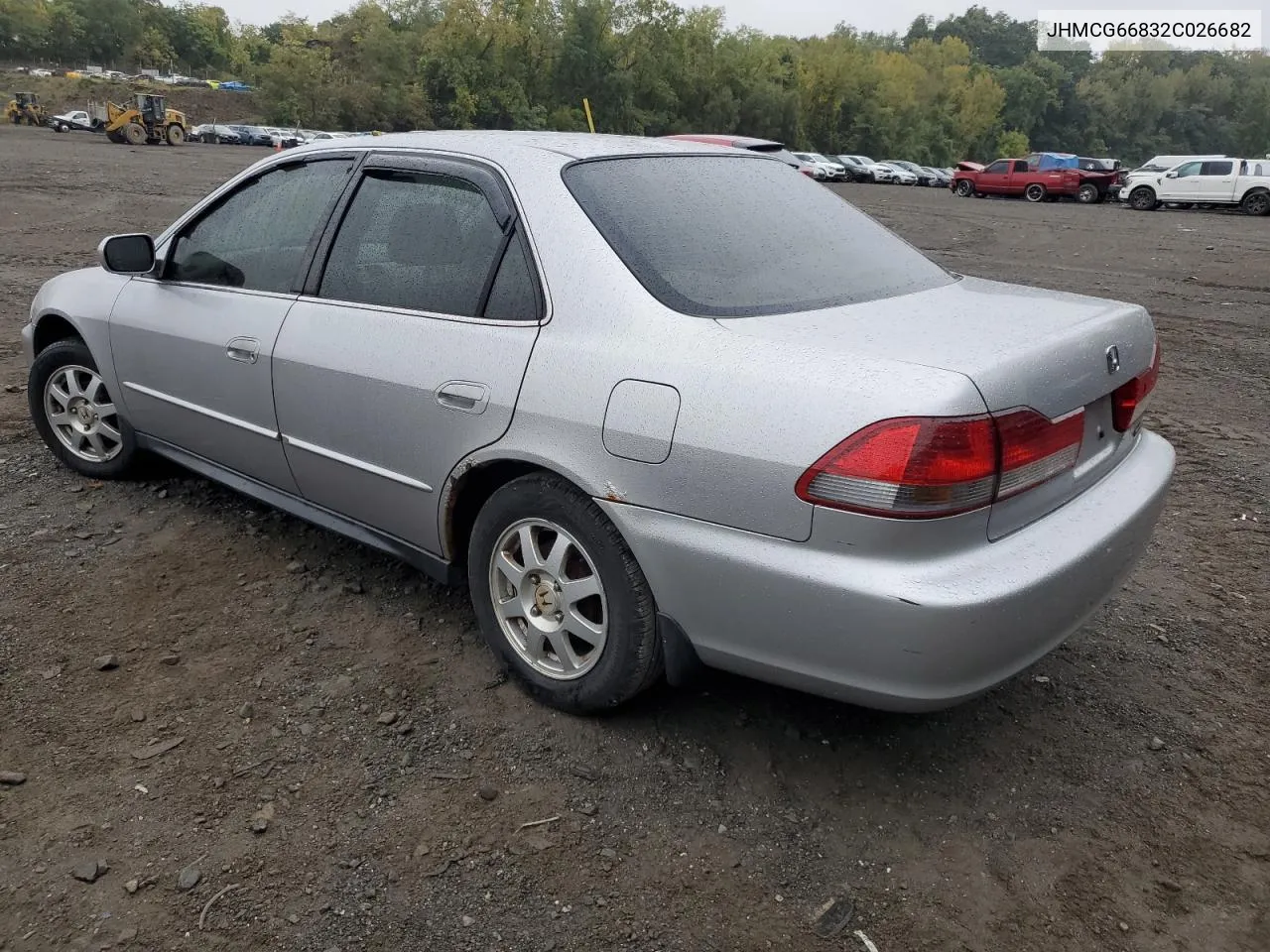 2002 Honda Accord Ex VIN: JHMCG66832C026682 Lot: 72229724