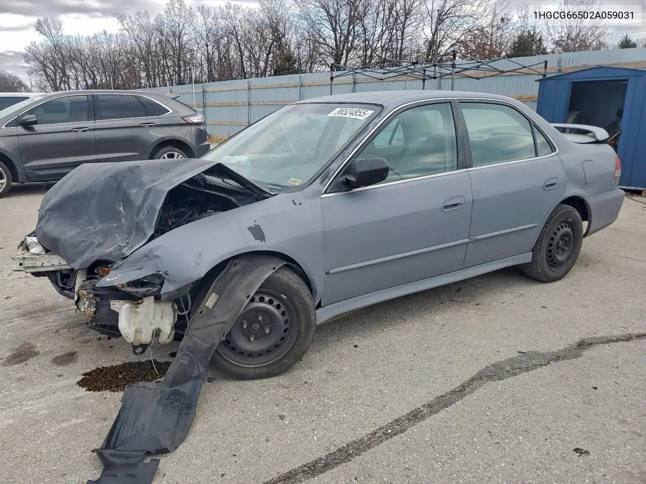 1HGCG66502A059031 2002 Honda Accord Lx