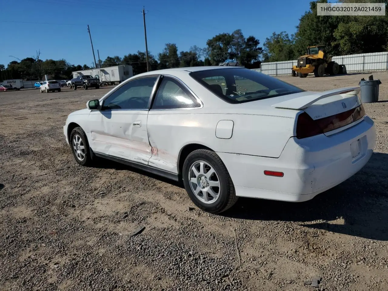 1HGCG32012A021459 2002 Honda Accord Se