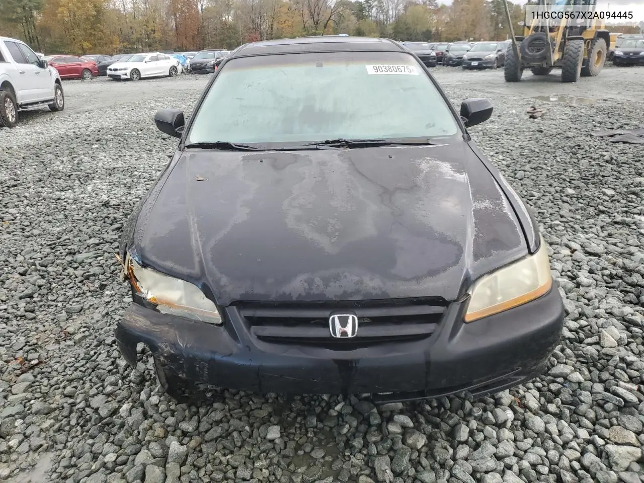 1HGCG567X2A094445 2002 Honda Accord Se