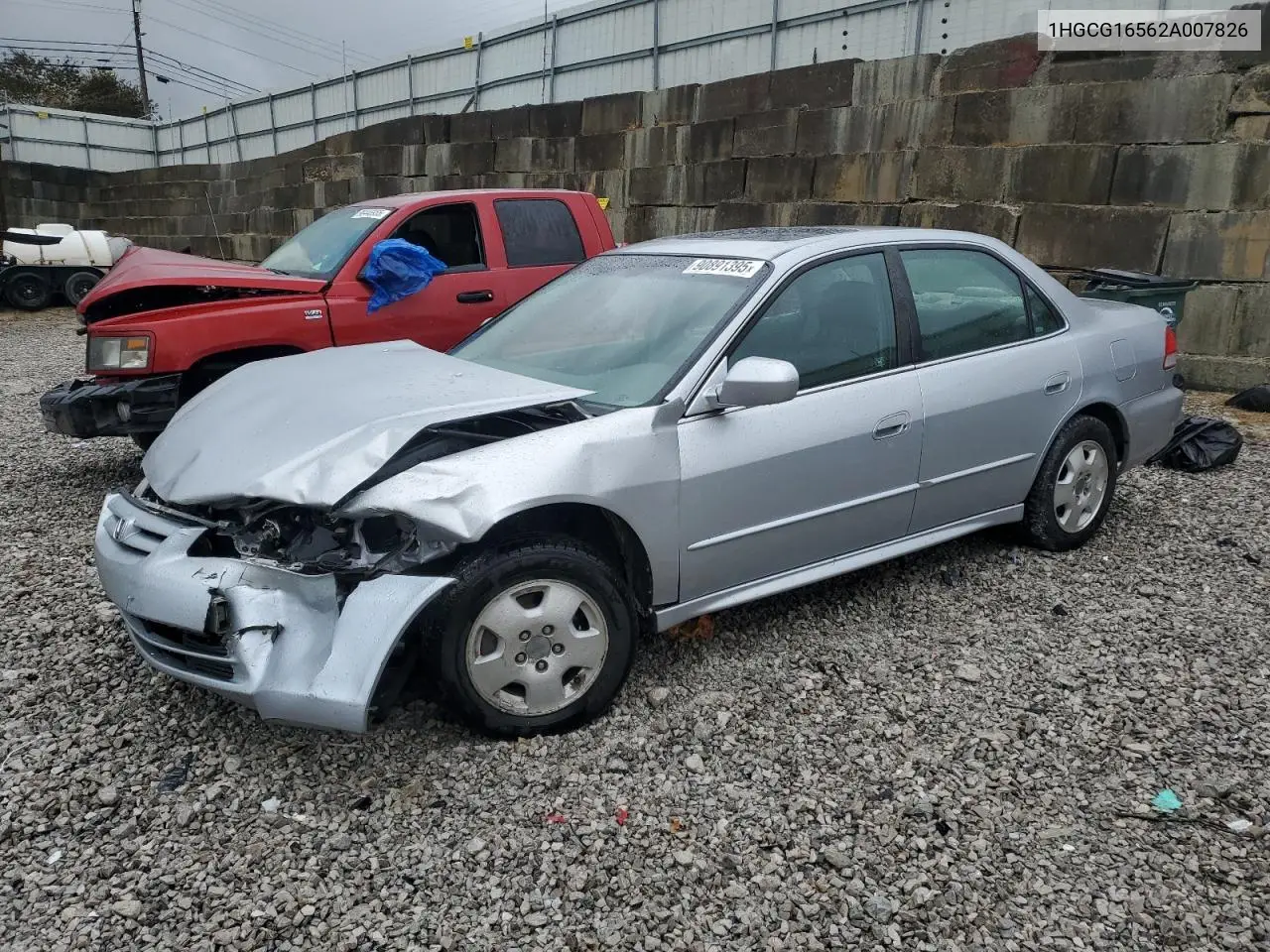 1HGCG16562A007826 2002 Honda Accord Ex