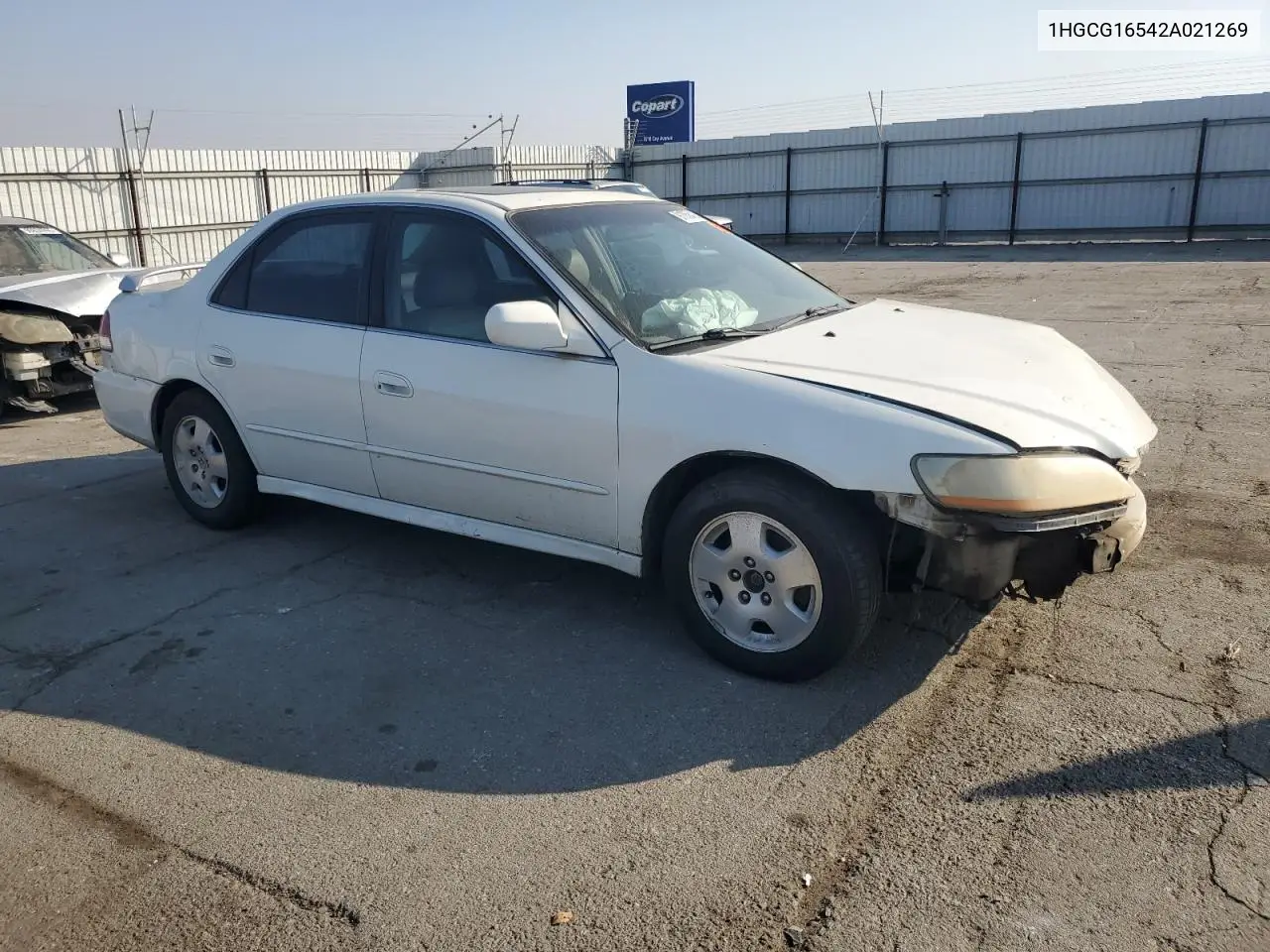 1HGCG16542A021269 2002 Honda Accord Ex