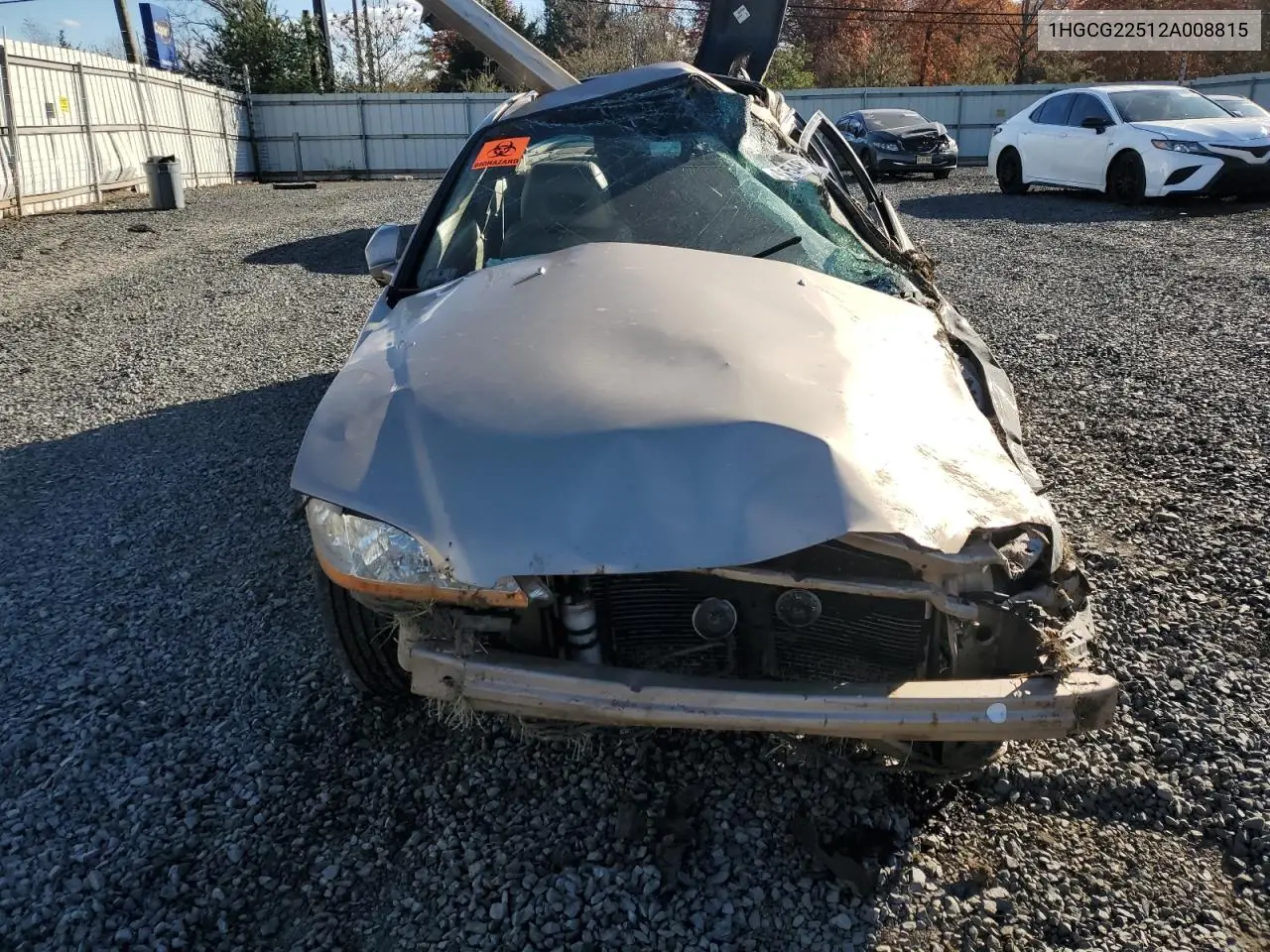 1HGCG22512A008815 2002 Honda Accord Ex
