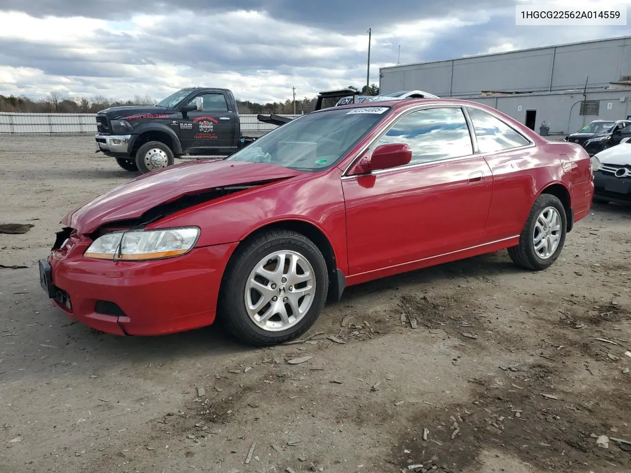 1HGCG22562A014559 2002 Honda Accord Ex
