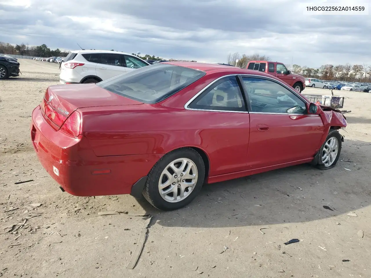1HGCG22562A014559 2002 Honda Accord Ex