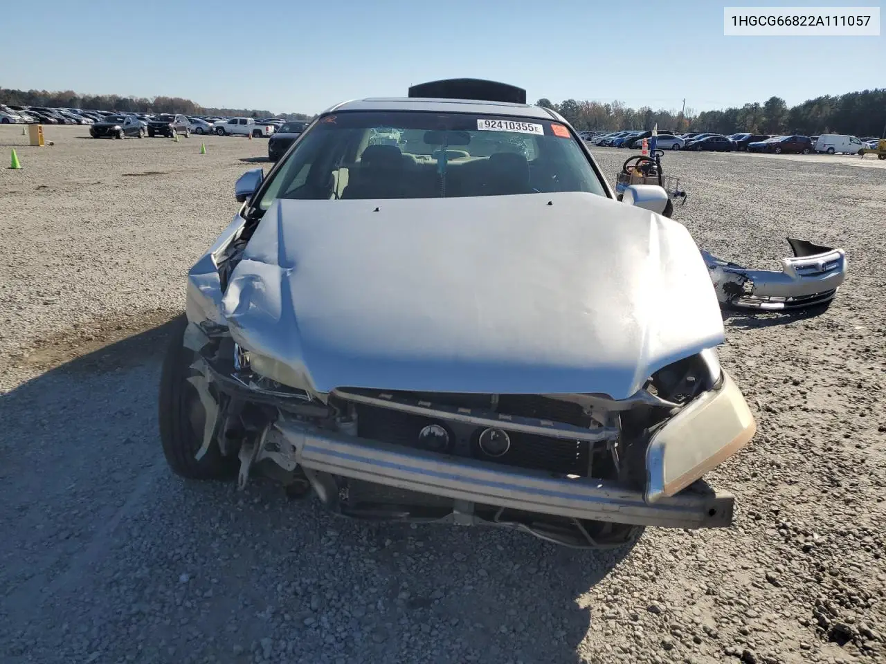 1HGCG66822A111057 2002 Honda Accord Ex
