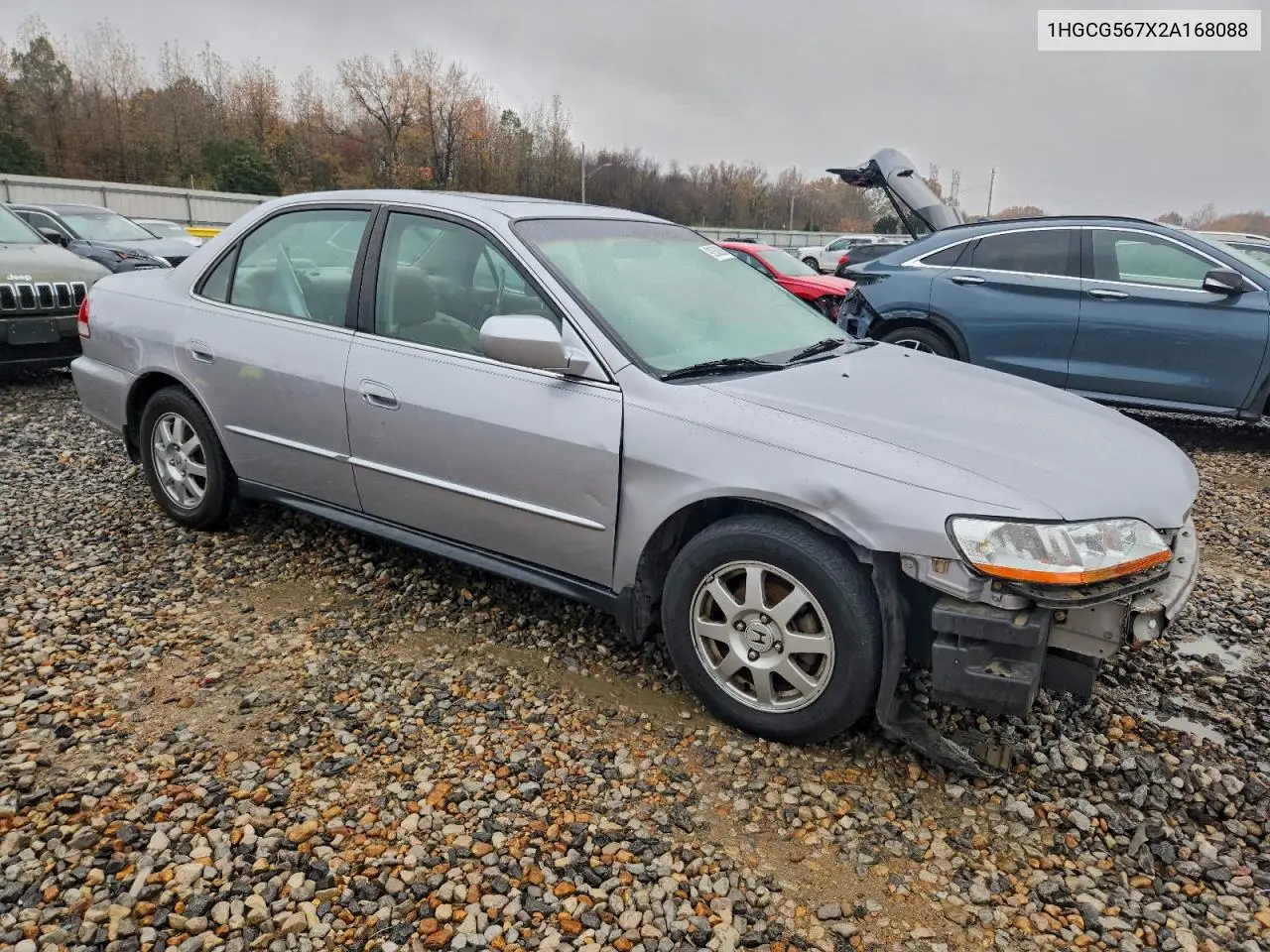 1HGCG567X2A168088 2002 Honda Accord Se