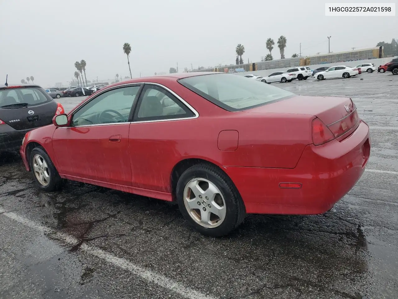 1HGCG22572A021598 2002 Honda Accord Ex