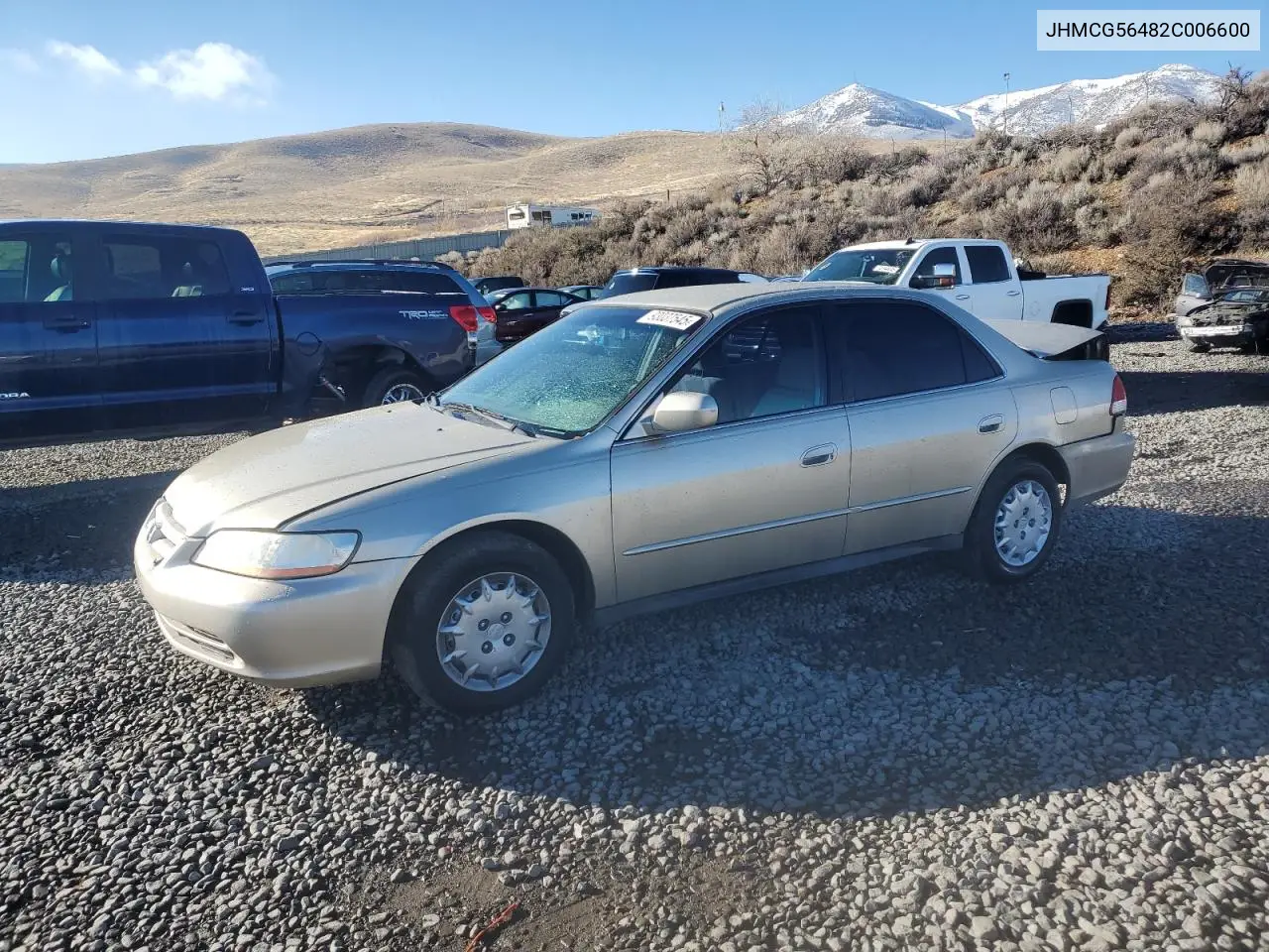 JHMCG56482C006600 2002 Honda Accord Lx