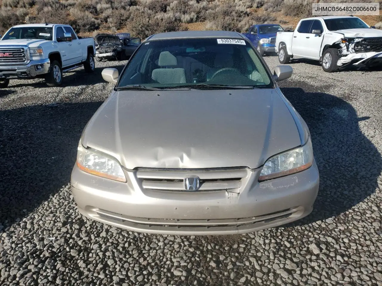 JHMCG56482C006600 2002 Honda Accord Lx