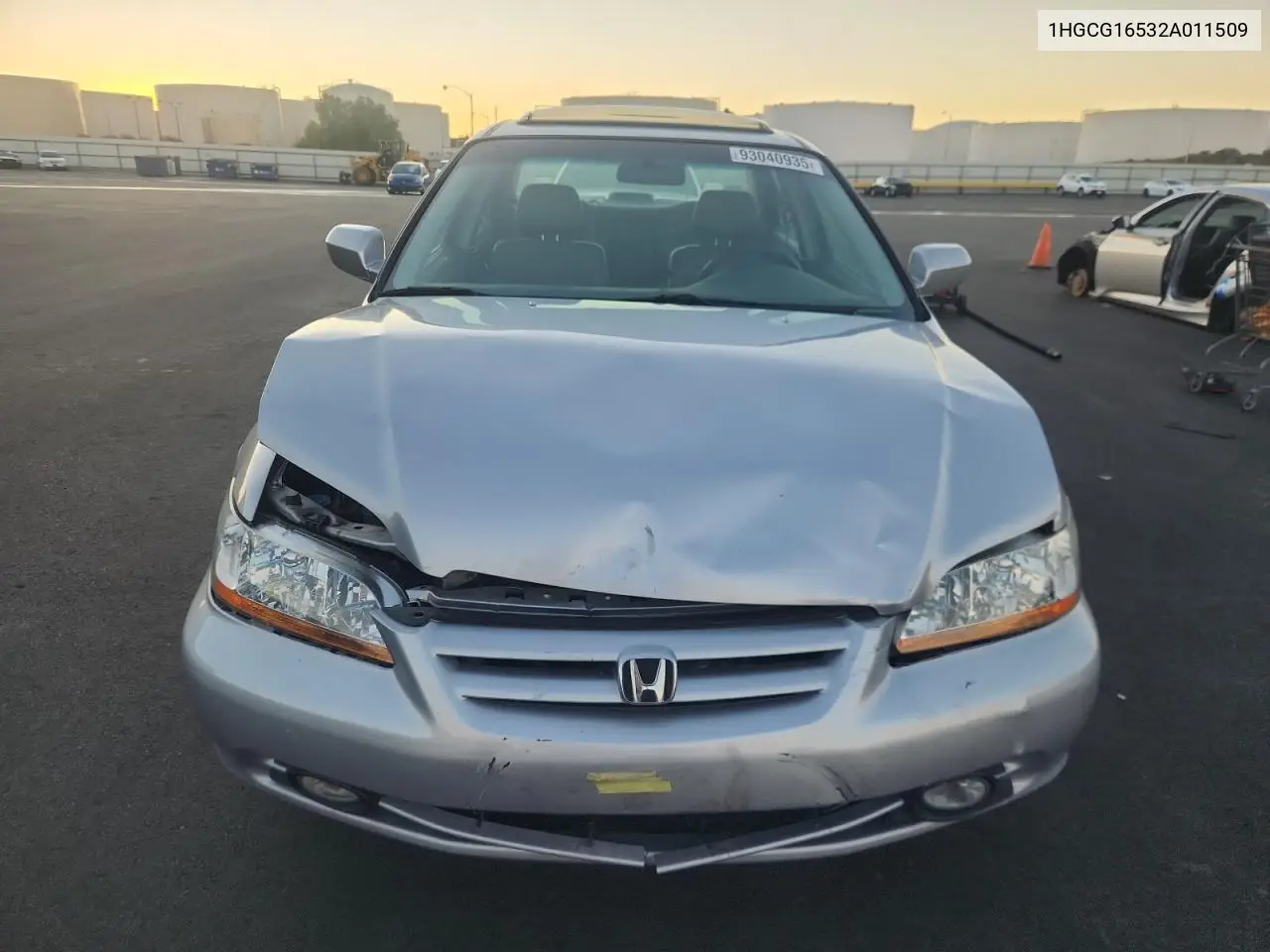 1HGCG16532A011509 2002 Honda Accord Ex
