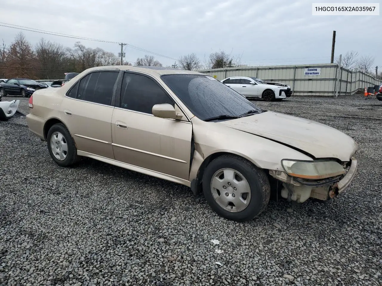 1HGCG165X2A035967 2002 Honda Accord Ex