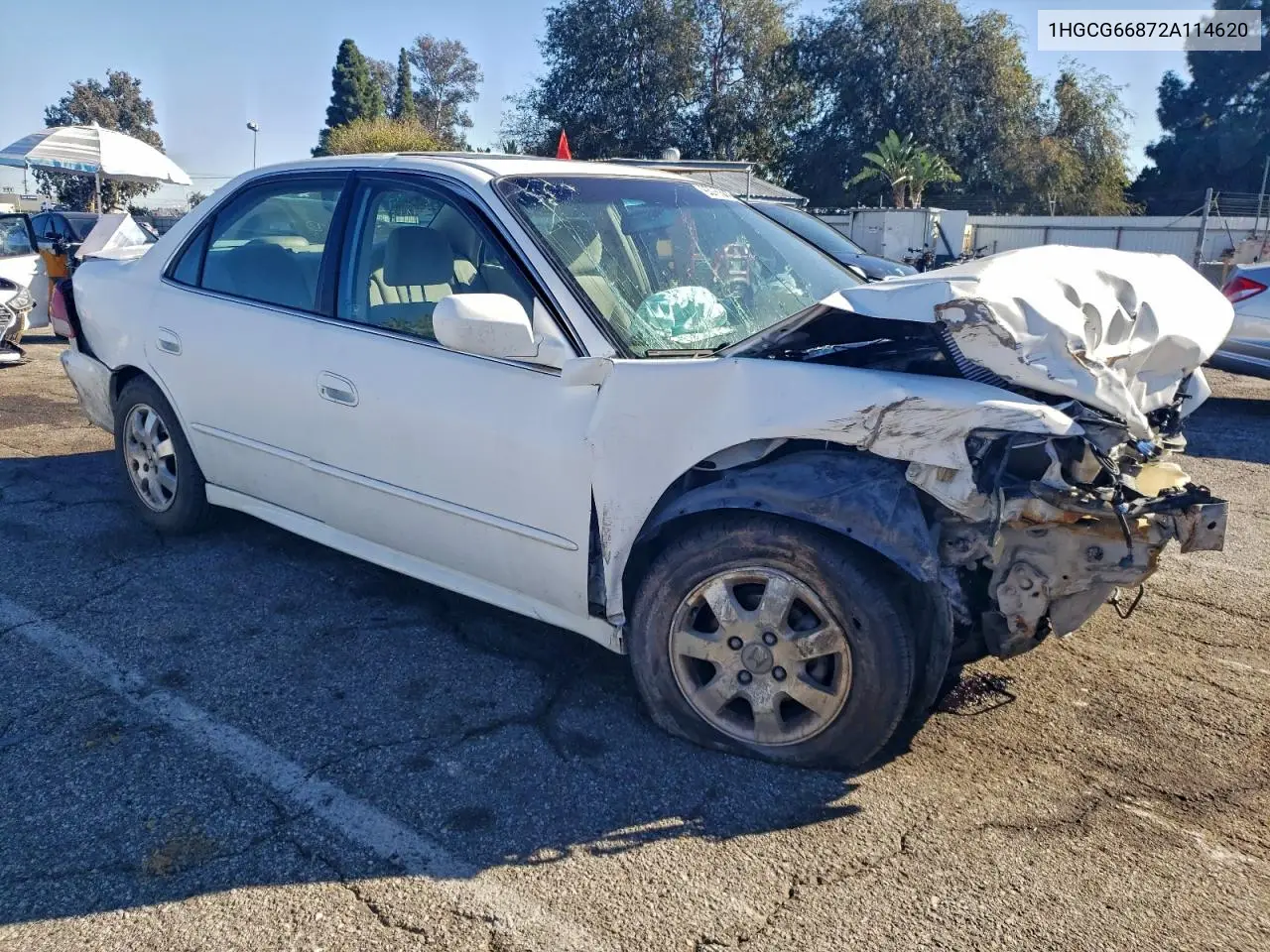 1HGCG66872A114620 2002 Honda Accord Ex