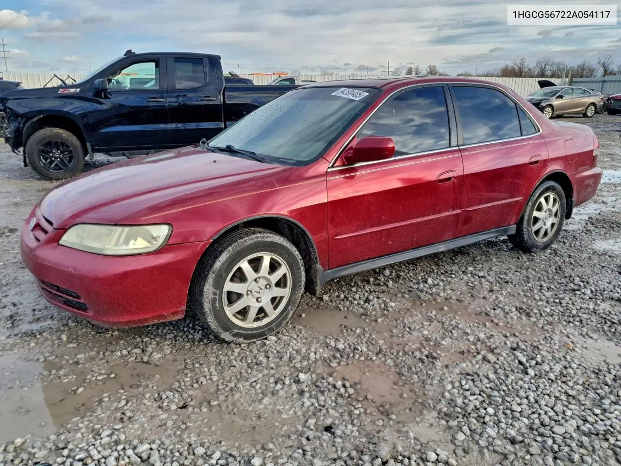 1HGCG56722A054117 2002 Honda Accord Se