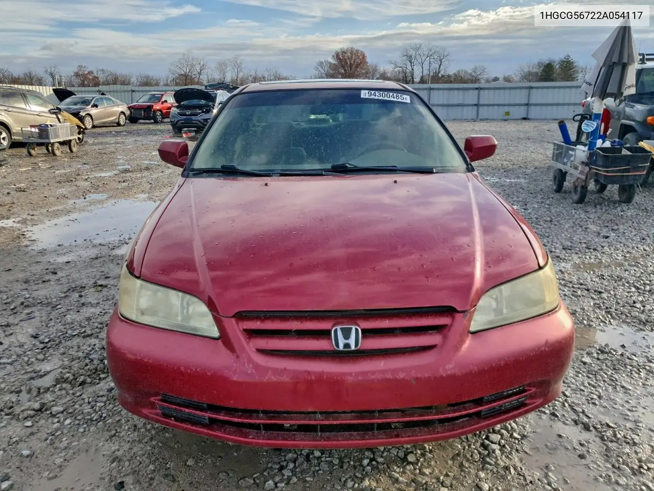 1HGCG56722A054117 2002 Honda Accord Se