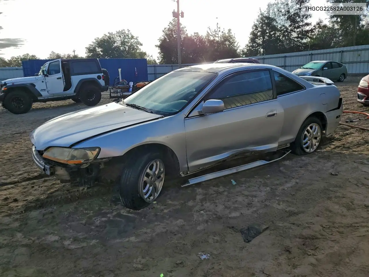 1HGCG22582A003126 2002 Honda Accord Ex