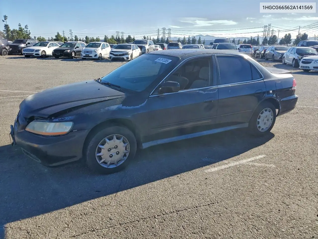 1HGCG66562A141569 2002 Honda Accord Lx