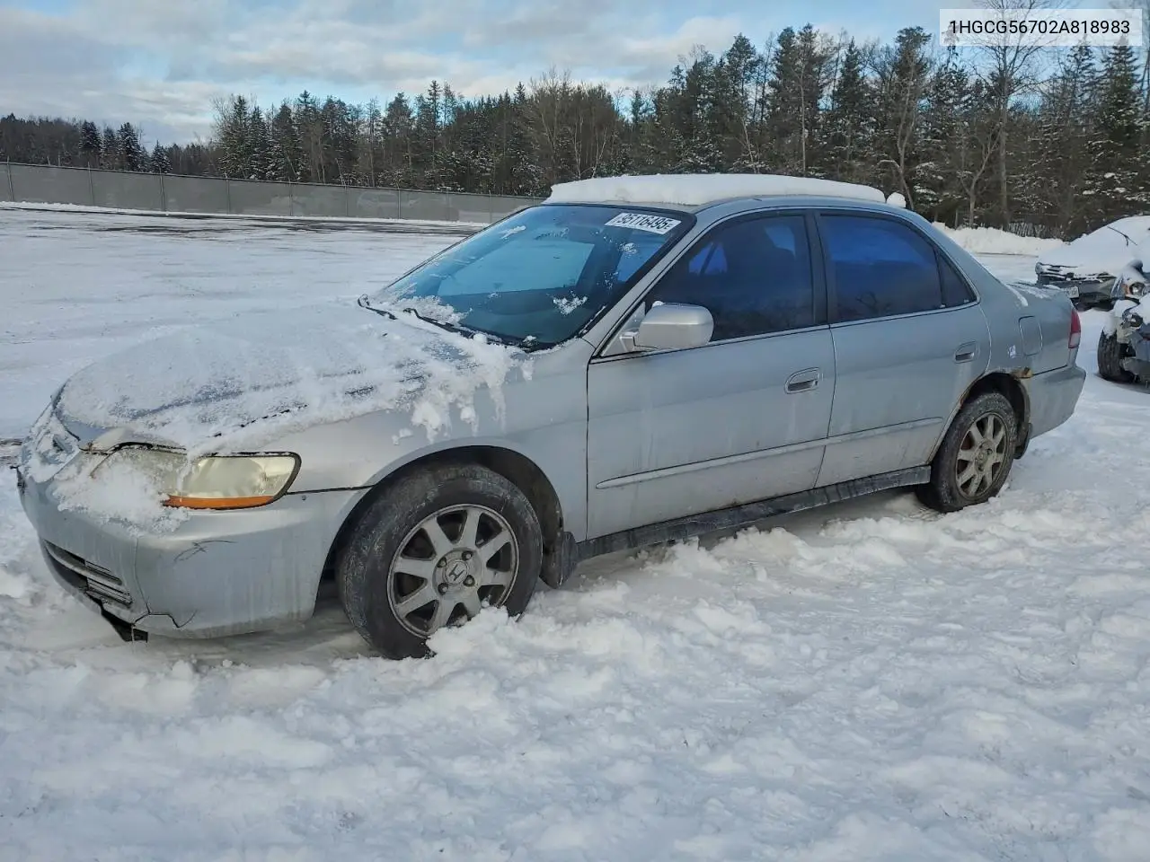 1HGCG56702A818983 2002 Honda Accord Se