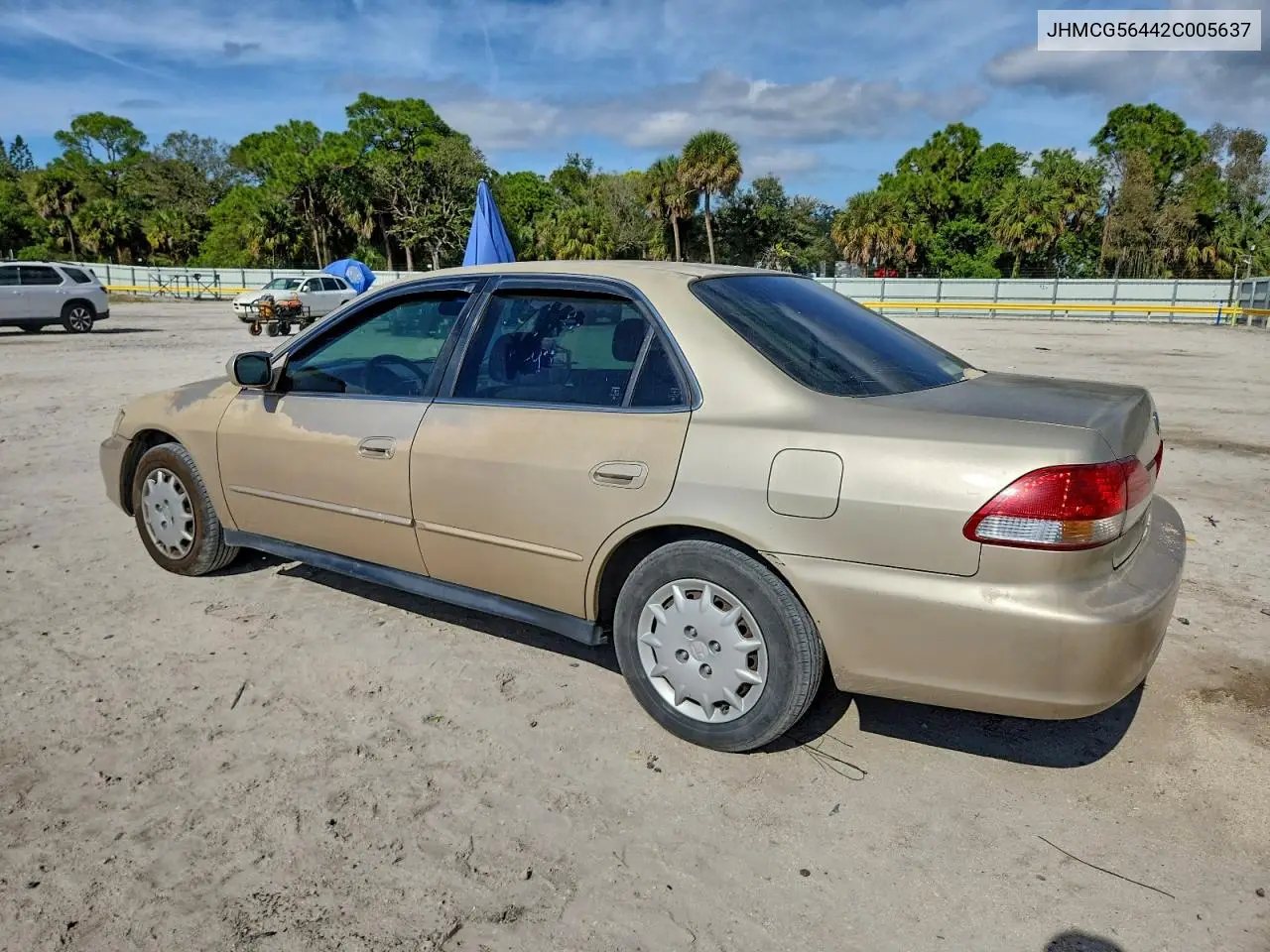 JHMCG56442C005637 2002 Honda Accord Lx