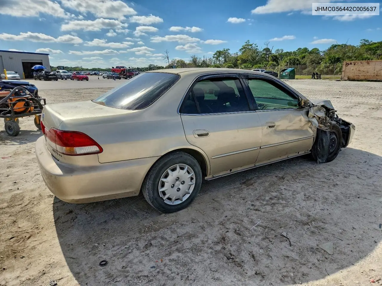 JHMCG56442C005637 2002 Honda Accord Lx