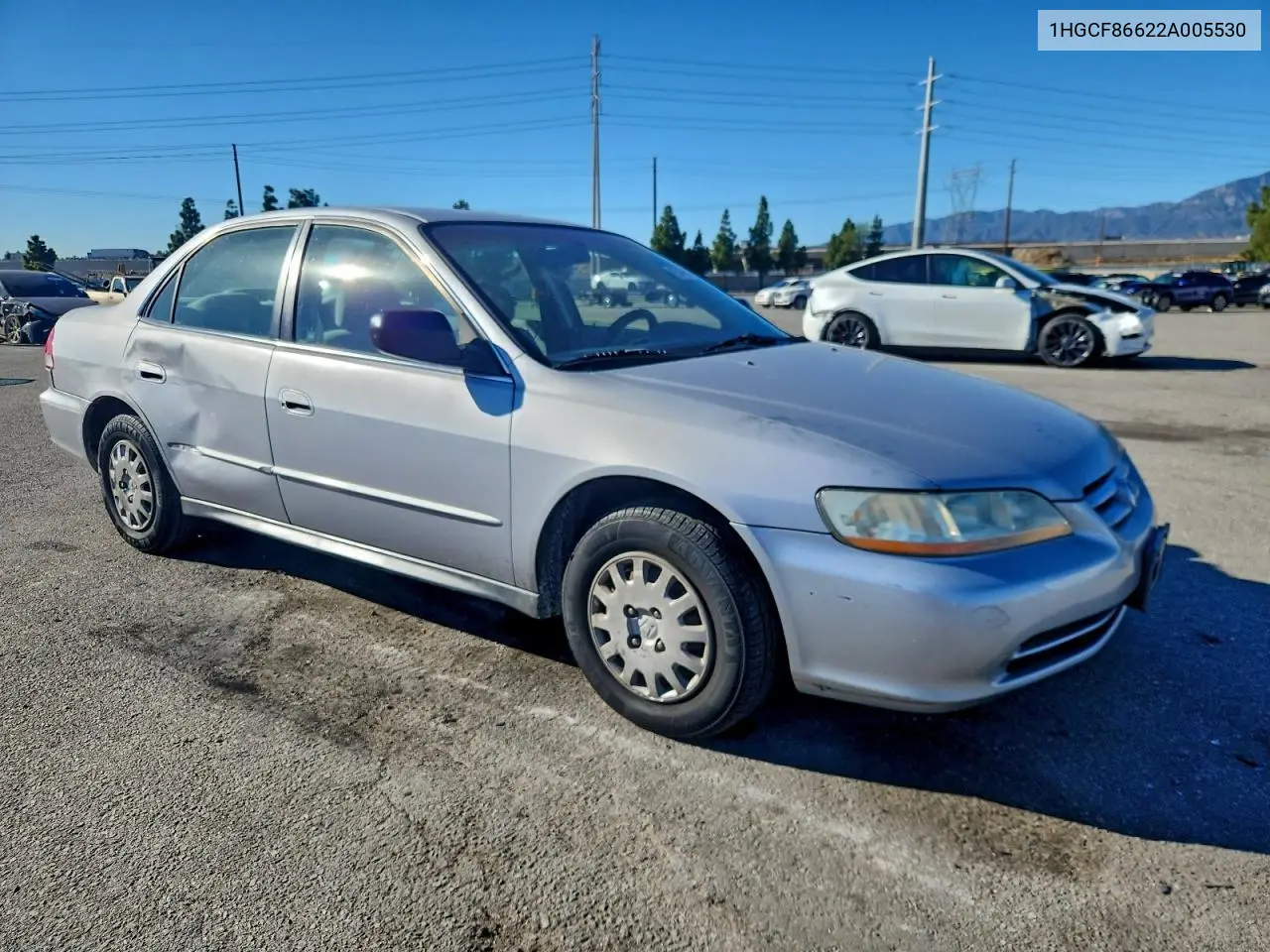 1HGCF86622A005530 2002 Honda Accord Value