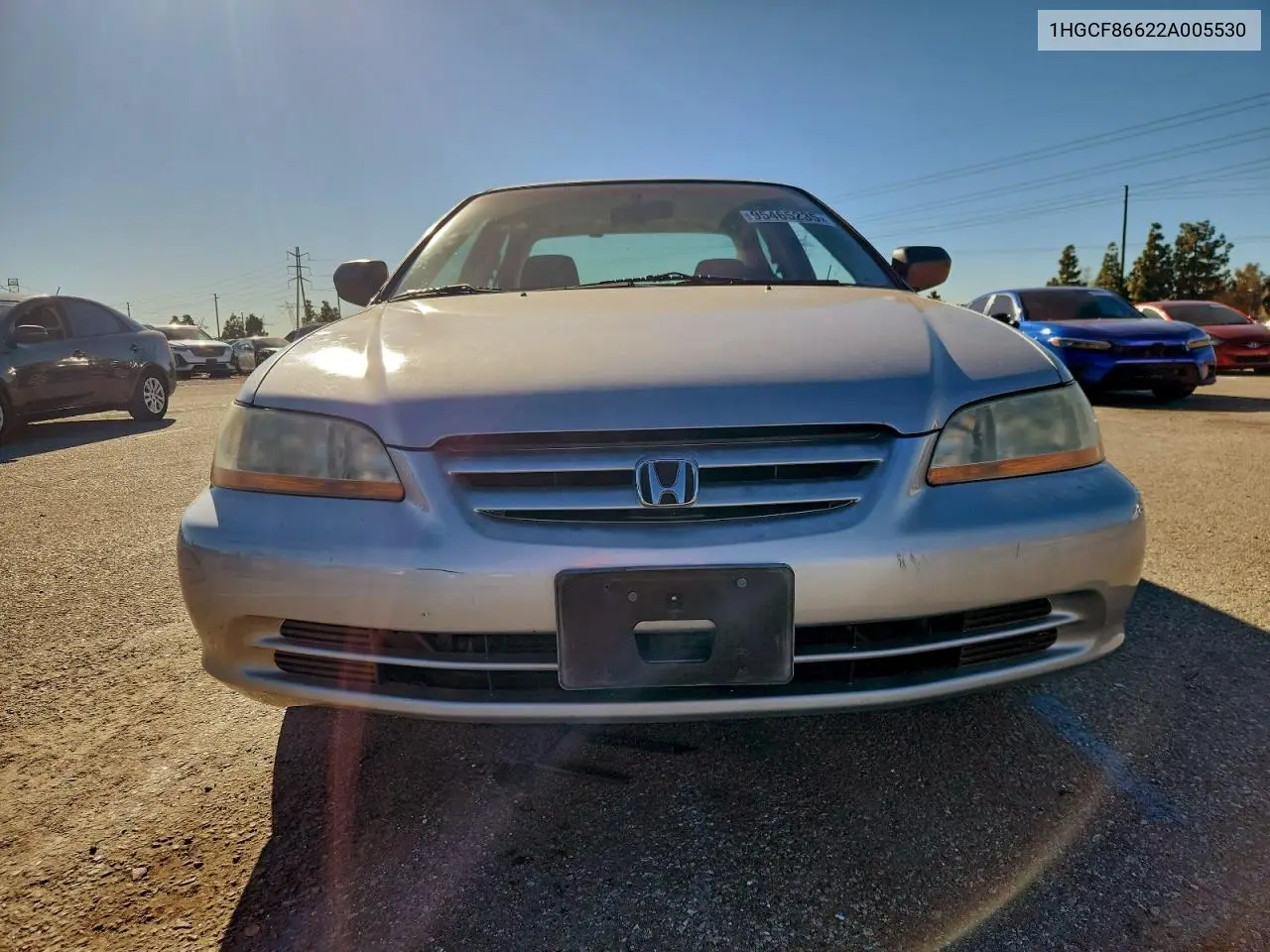 1HGCF86622A005530 2002 Honda Accord Value