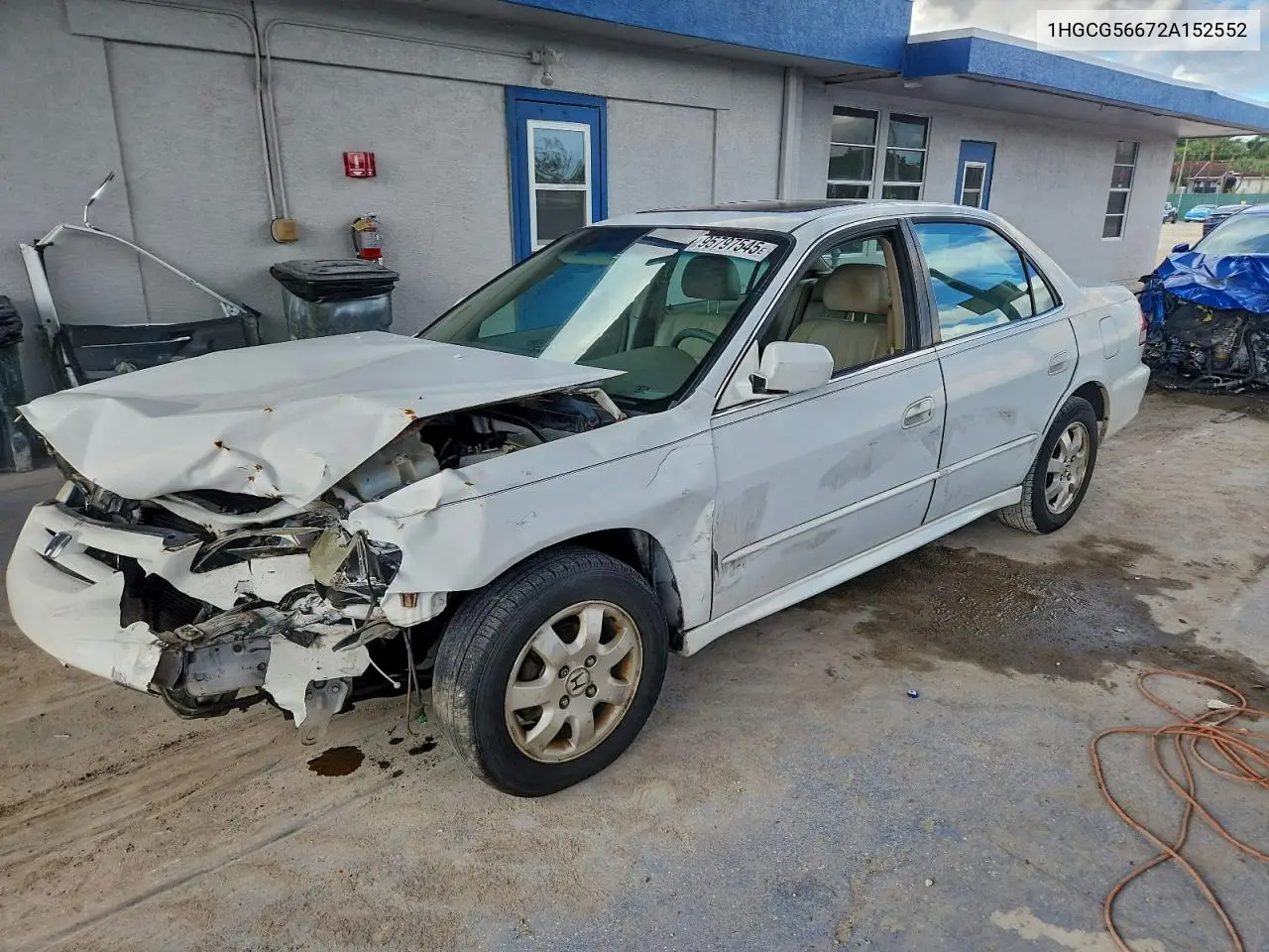 1HGCG56672A152552 2002 Honda Accord Ex
