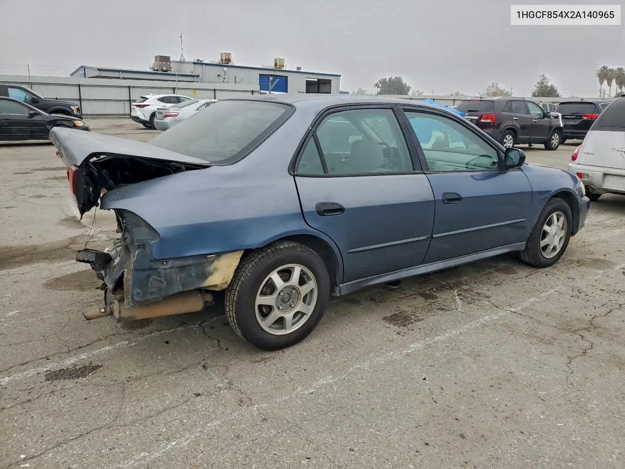 1HGCF854X2A140965 2002 Honda Accord Dx