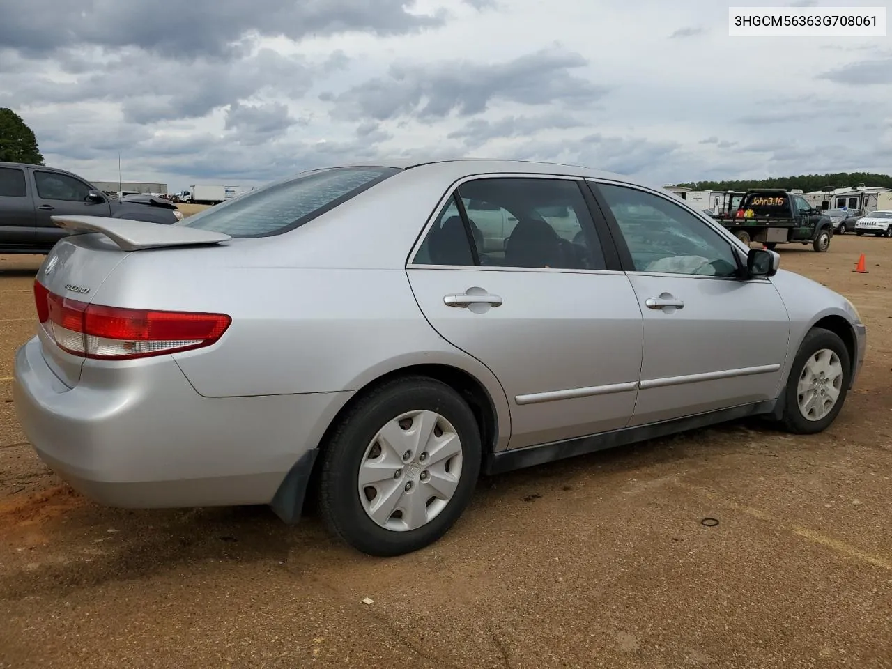 2003 Honda Accord Lx VIN: 3HGCM56363G708061 Lot: 54569224