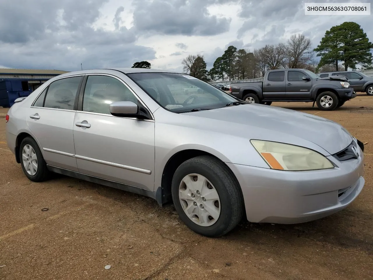 2003 Honda Accord Lx VIN: 3HGCM56363G708061 Lot: 54569224