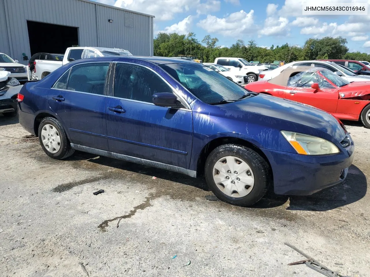 2003 Honda Accord Lx VIN: JHMCM56343C016946 Lot: 69642174