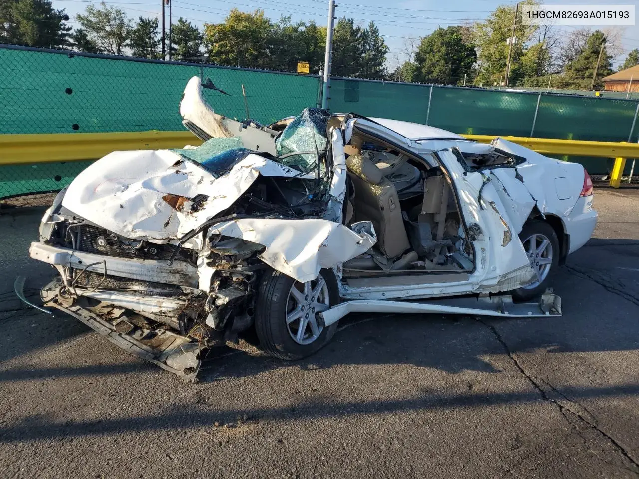 1HGCM82693A015193 2003 Honda Accord Ex