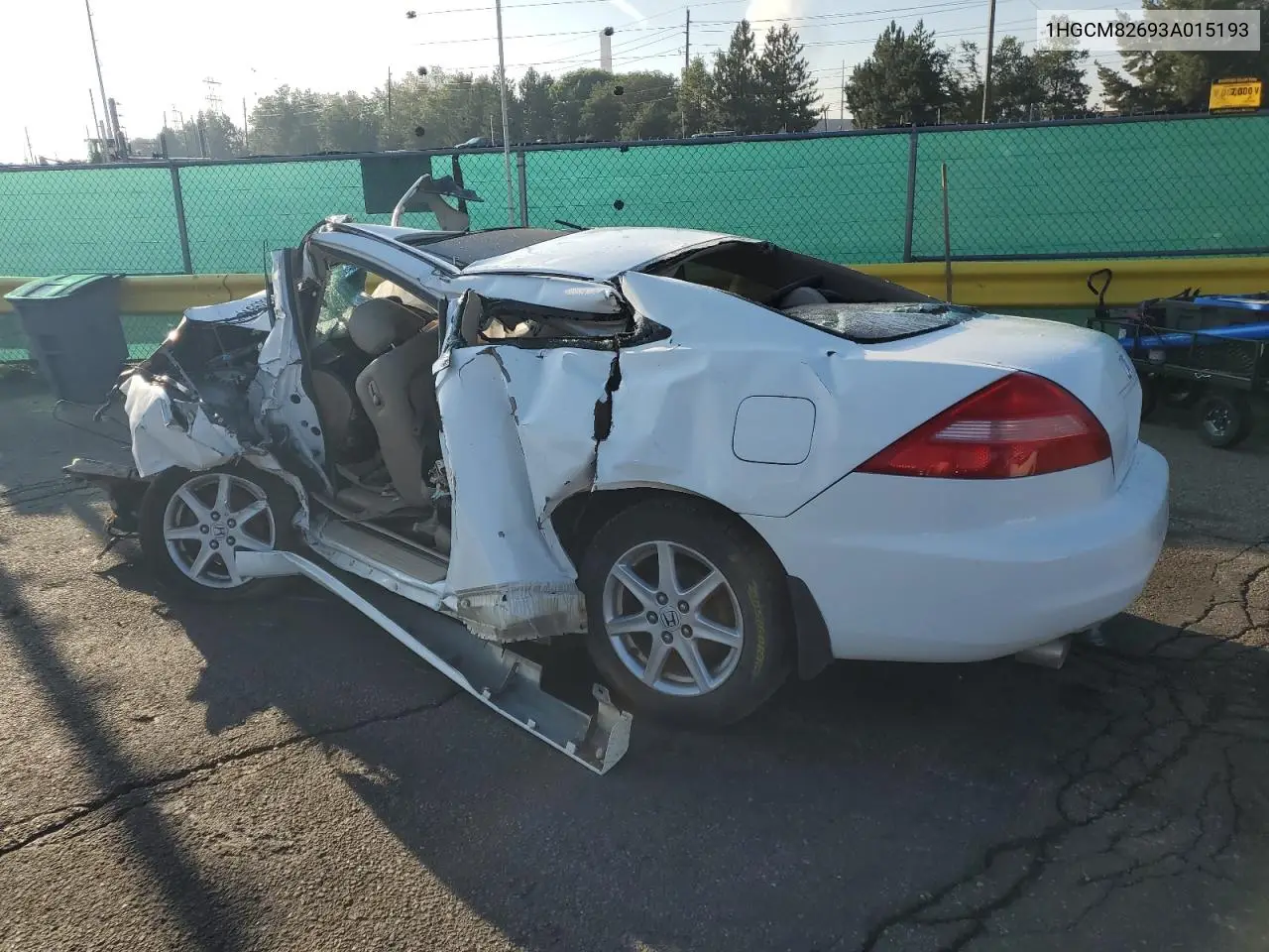 1HGCM82693A015193 2003 Honda Accord Ex